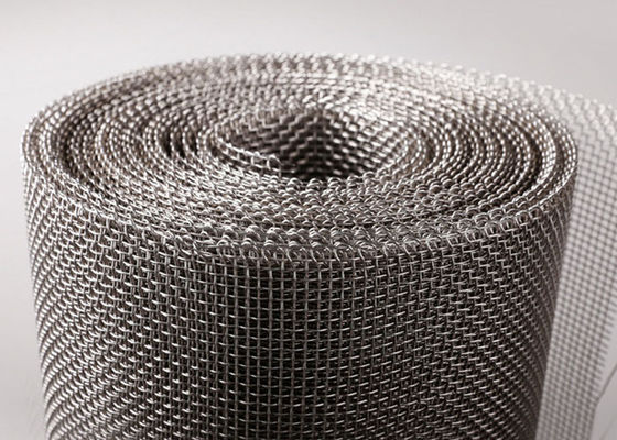 China Alloy Woven Wire Cloth Mesh , Monel Wire Mesh Low Elongation Carious Hole Shapes supplier