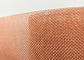 Red Copper Mesh Cloth , Copper Wire Screen 200 250 Mesh For Shielding Industry supplier