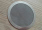 Rimmed 304 Stainless Steel Wire Cloth 65mm Diameter For Filtration supplier