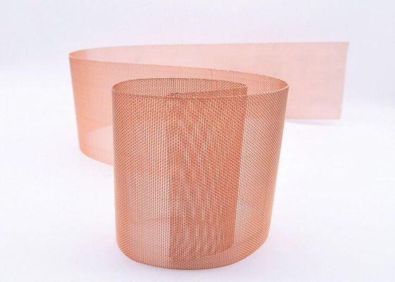 China Non Magnetic Copper Mesh Shielding 0.914m Cloth Wide For Filtering Electron Beam supplier