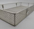310S Stainless Steel Wire Mesh Medical Disinfect Basket Round / Square Shape supplier